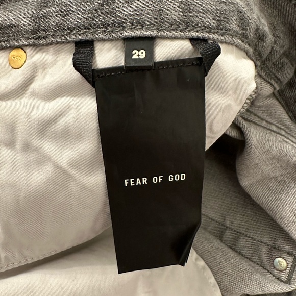 Fear of God Sixth Collection Jeans Grey - Picture 4 of 6
